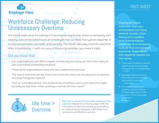 Employer Pass - Reducing Overtime