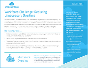 Reducing Overtime Facts sheet